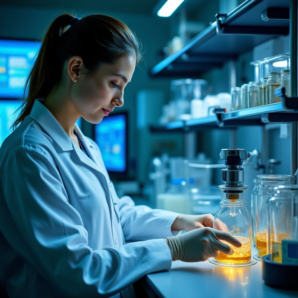 Laboratorio de tecnología de combustibles.